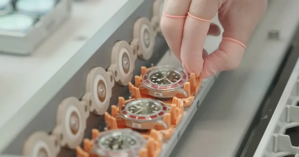 replica watches factory production and assembly