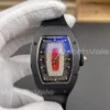 Richard Mille RM 07-01 Jasper Black Super Clone Replica front view