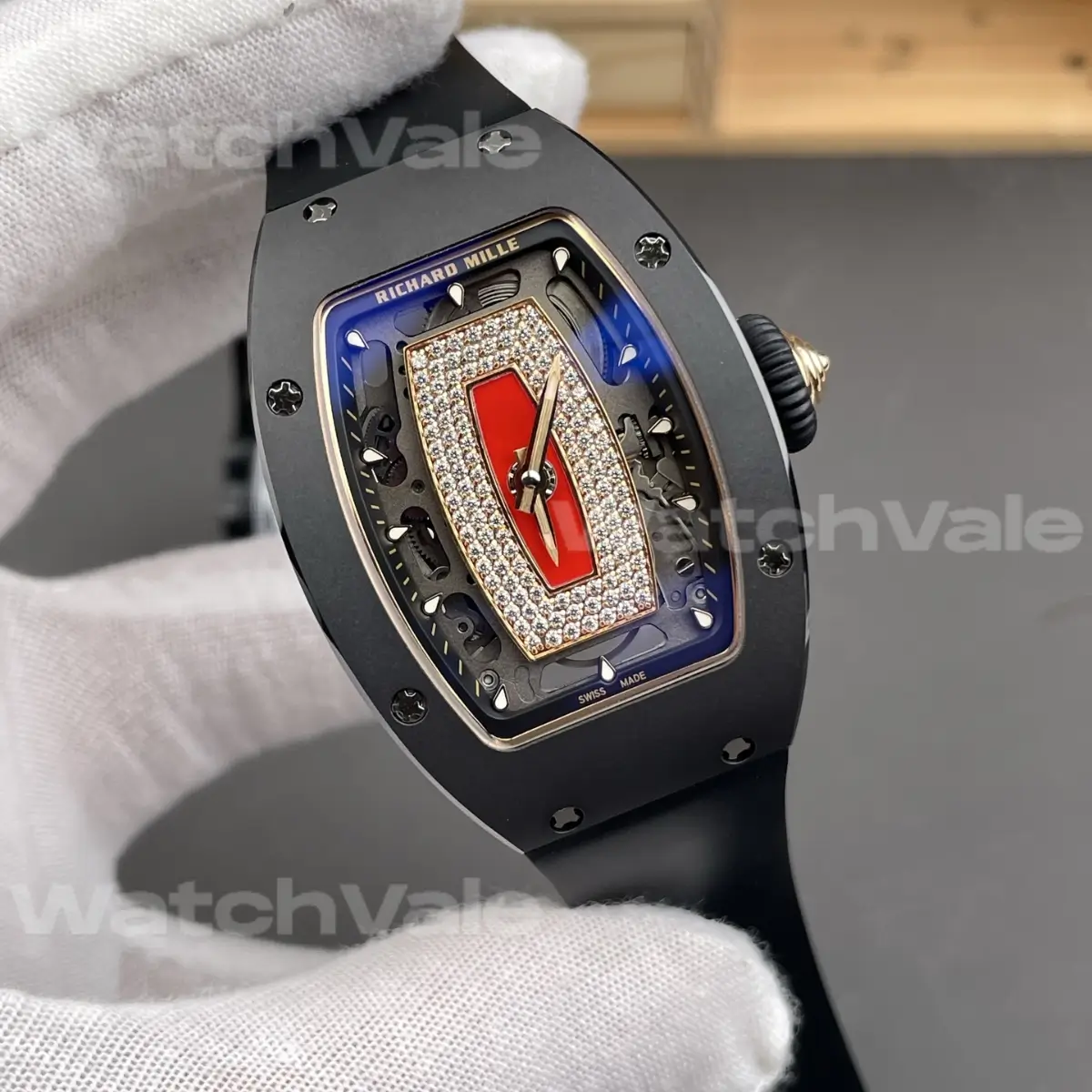 Richard Mille RM 07-01 Jasper Black 1:1 Super Clone Replica watch