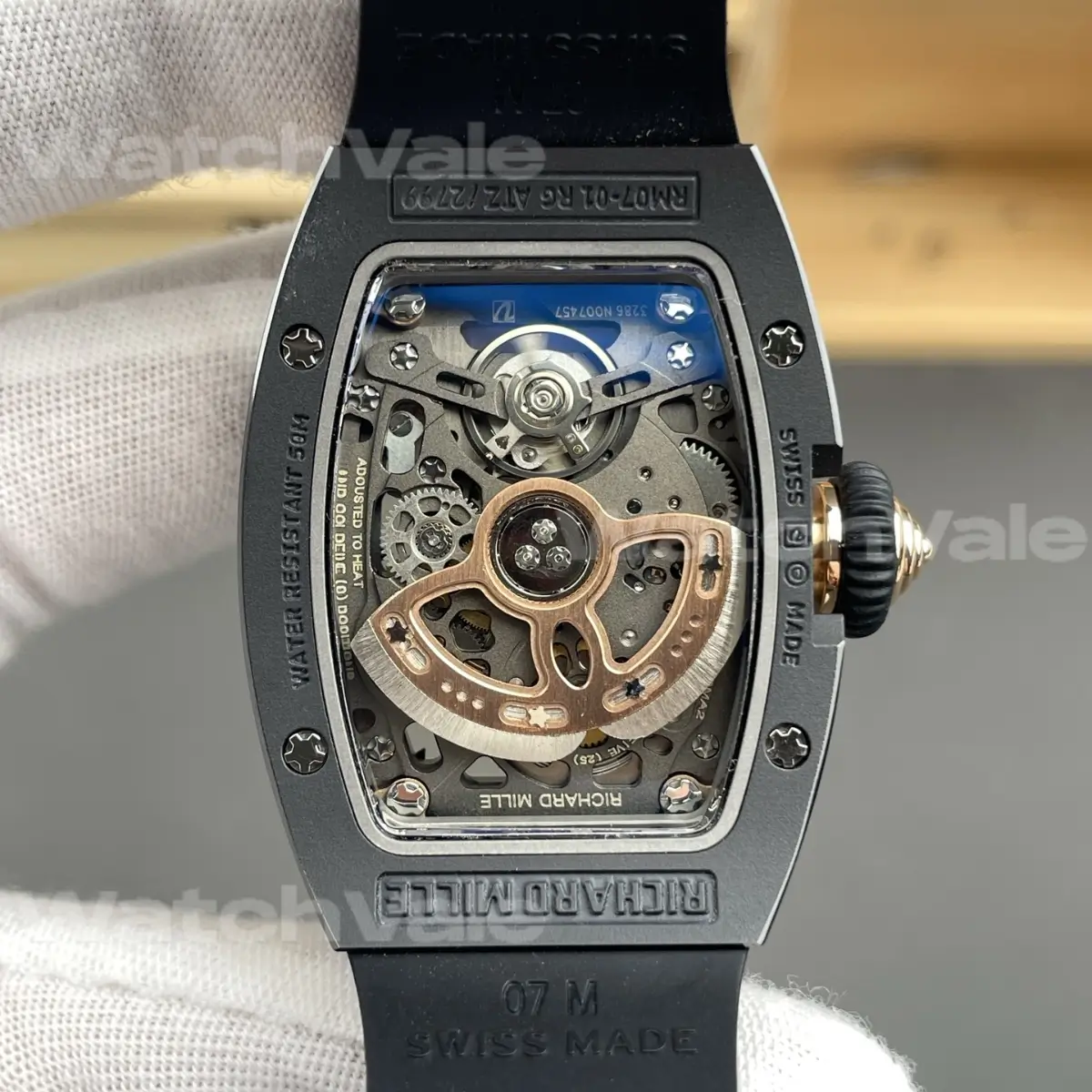 Richard Mille RM 07-01 Jasper Black diamond dial Super Clone