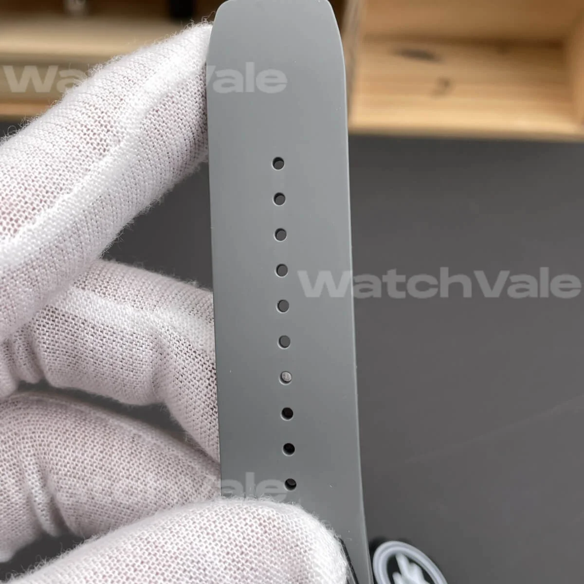 Richard Mille RM 055 Bubba Watson Grey ATZ Super Clone Replica sapphire crystal display