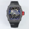 Richard Mille RM 35-01 Rafael Nadal Carbon TPT Blue Dial Super Clone Replica front view