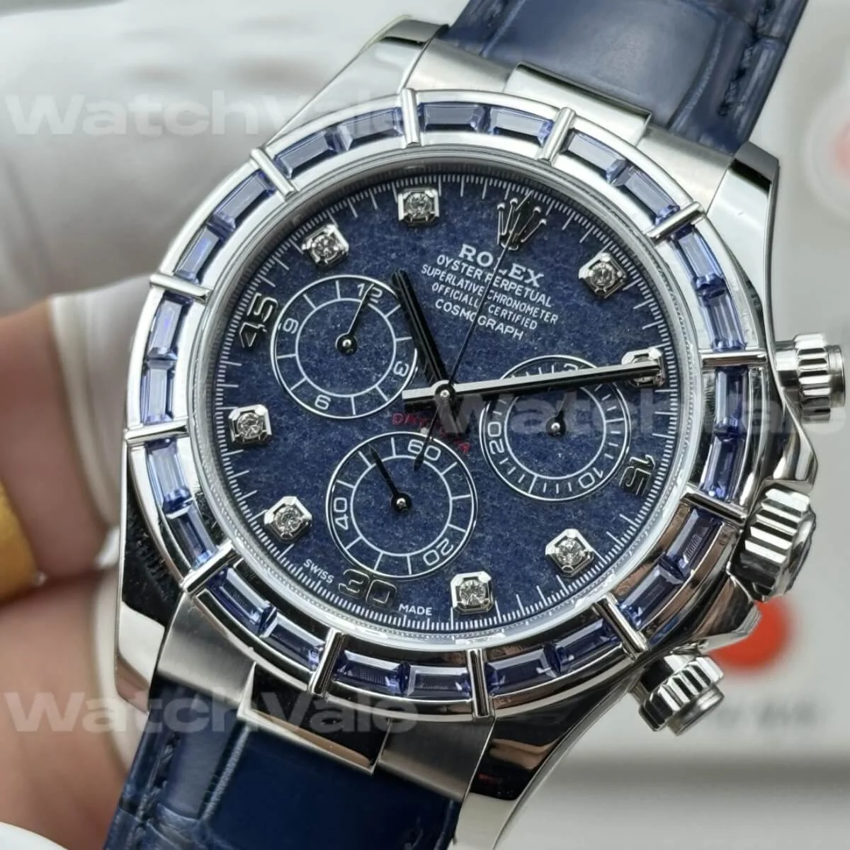 High-quality Rolex Daytona Blue Sapphire Dial Super Clone Replica with automatic movement