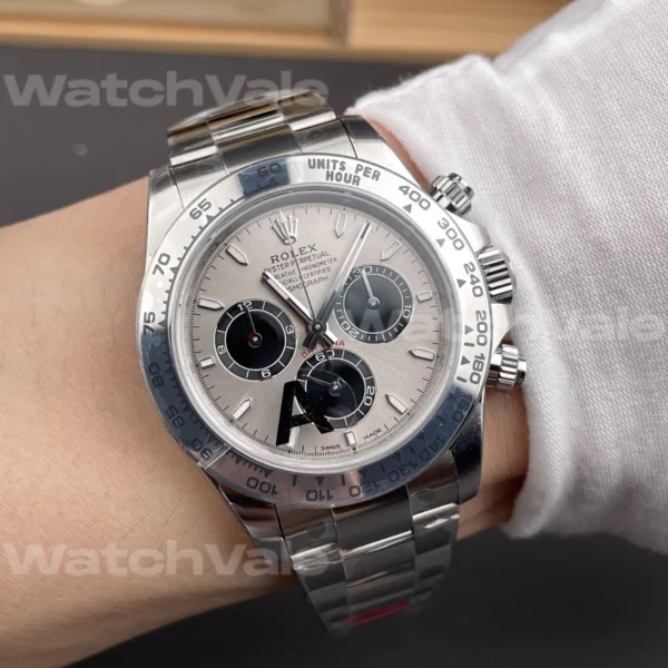 Rolex Cosmograph Daytona 126509 Steel and Bright Black Dial Swiss Super Clone Replica