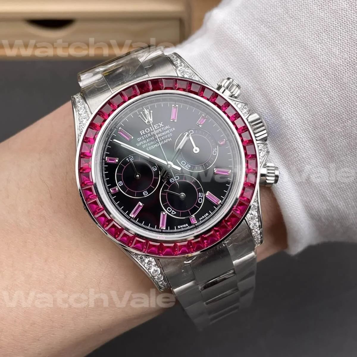 Swiss-style Rolex Cosmograph Daytona 126599TRU Super Clone Replica on Oyster bracelet