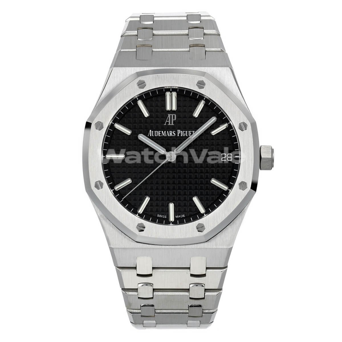 Audemars Piguet Royal Oak 15500ST black dial stainless steel super clone replica