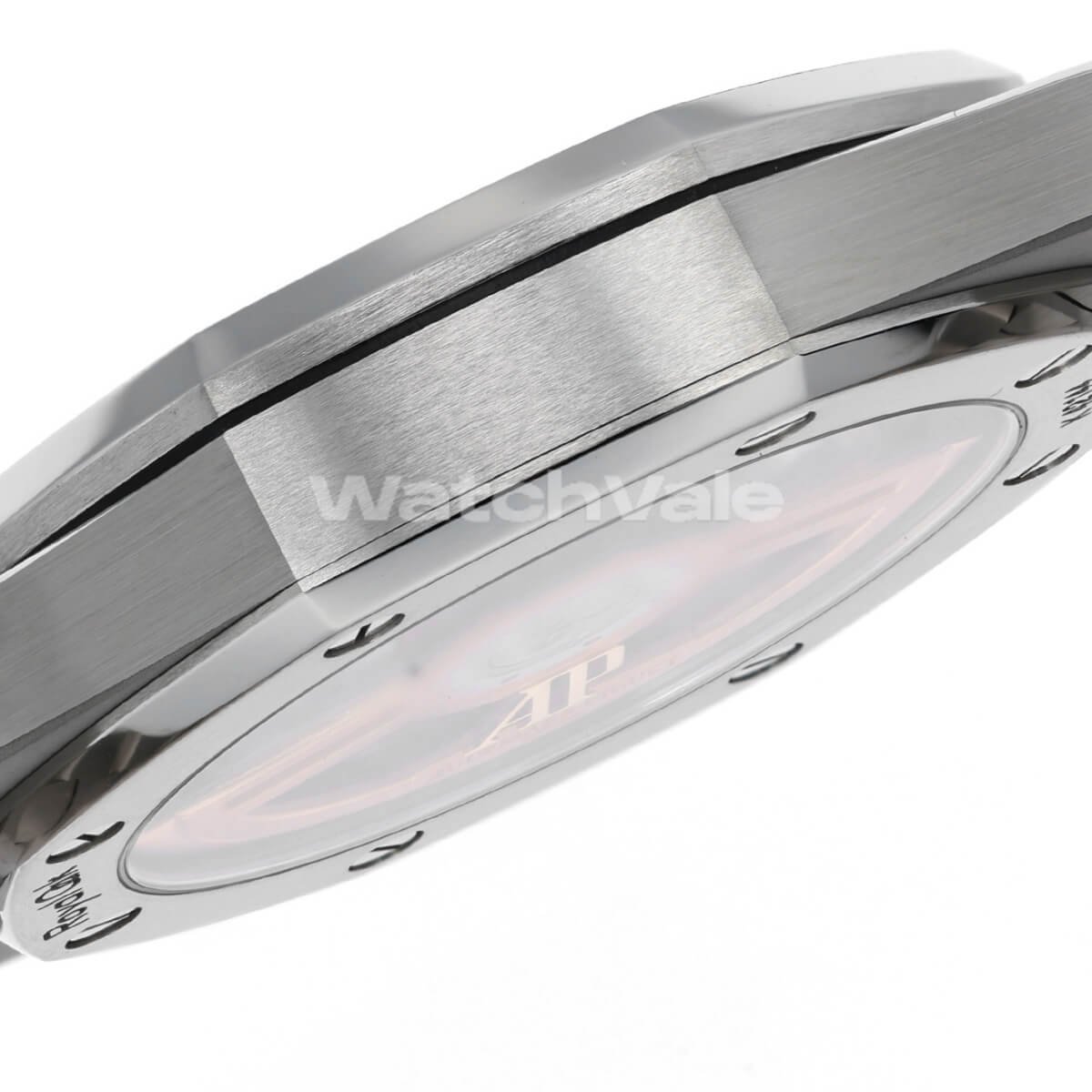 Grey tapisserie dial Audemars Piguet Royal Oak steel replica watch