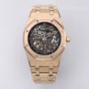 Audemars Piguet Royal Oak 16204OR pink gold openworked super clone replica