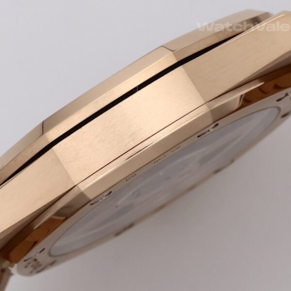 Openworked skeleton dial Audemars Piguet Royal Oak pink gold replica watch