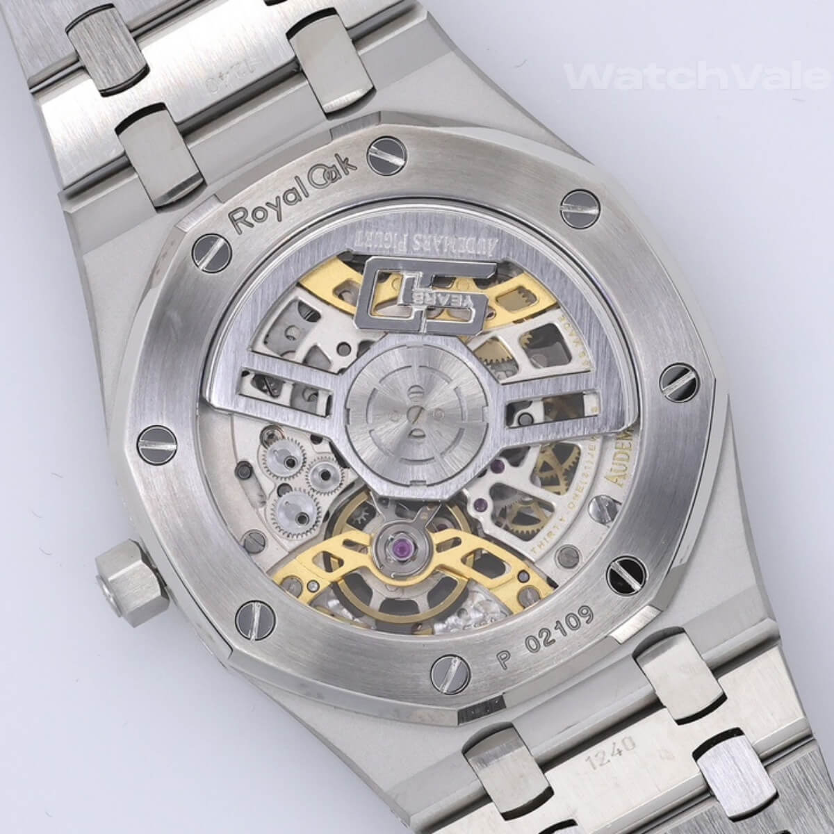 Audemars Piguet Royal Oak 16204ST stainless steel case side view replica