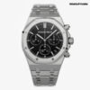 Audemars Piguet Royal Oak 26240ST grande tapisserie dial close-up replica watch