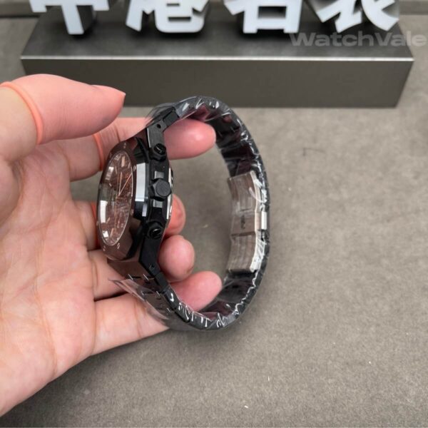 Audemars Piguet Royal Oak Chronograph 26240CE Black Ceramic super clone front view
