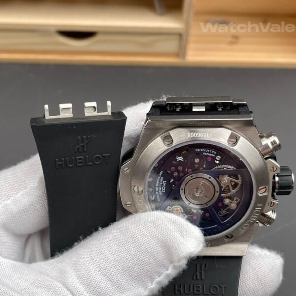 Hublot Big Bang Unico Titanium Blue Ceramic 42mm super clone front view