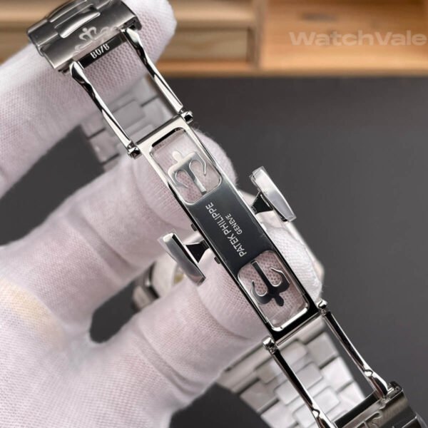 Patek Philippe Cubitus replica caseback and movement view