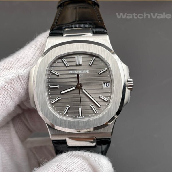 Patek Philippe Nautilus 5711G-001 Grey Dial White Gold super clone front view