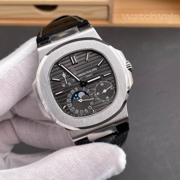 Patek Philippe Nautilus 5712G-001 Slate Grey Dial White Gold super clone front view