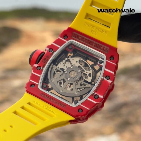 Skeletonized dial Richard Mille RM 35-02 Nadal replica watch