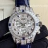 Rolex Cosmograph Daytona 116599 Custom 4SA white gold diamond pavé super clone replica
