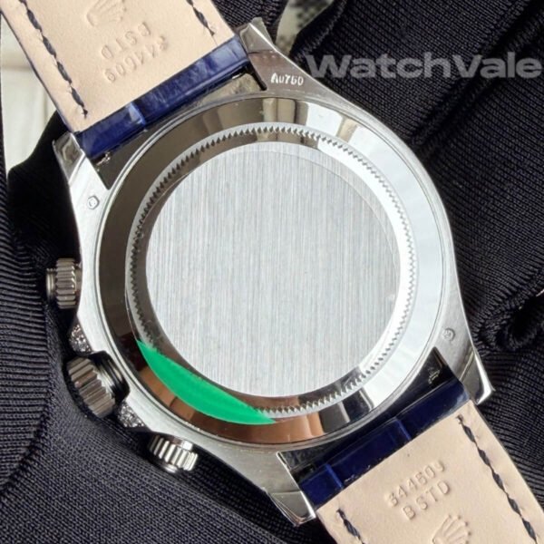 Diamond pavé sapphire dial Rolex Daytona white gold replica watch