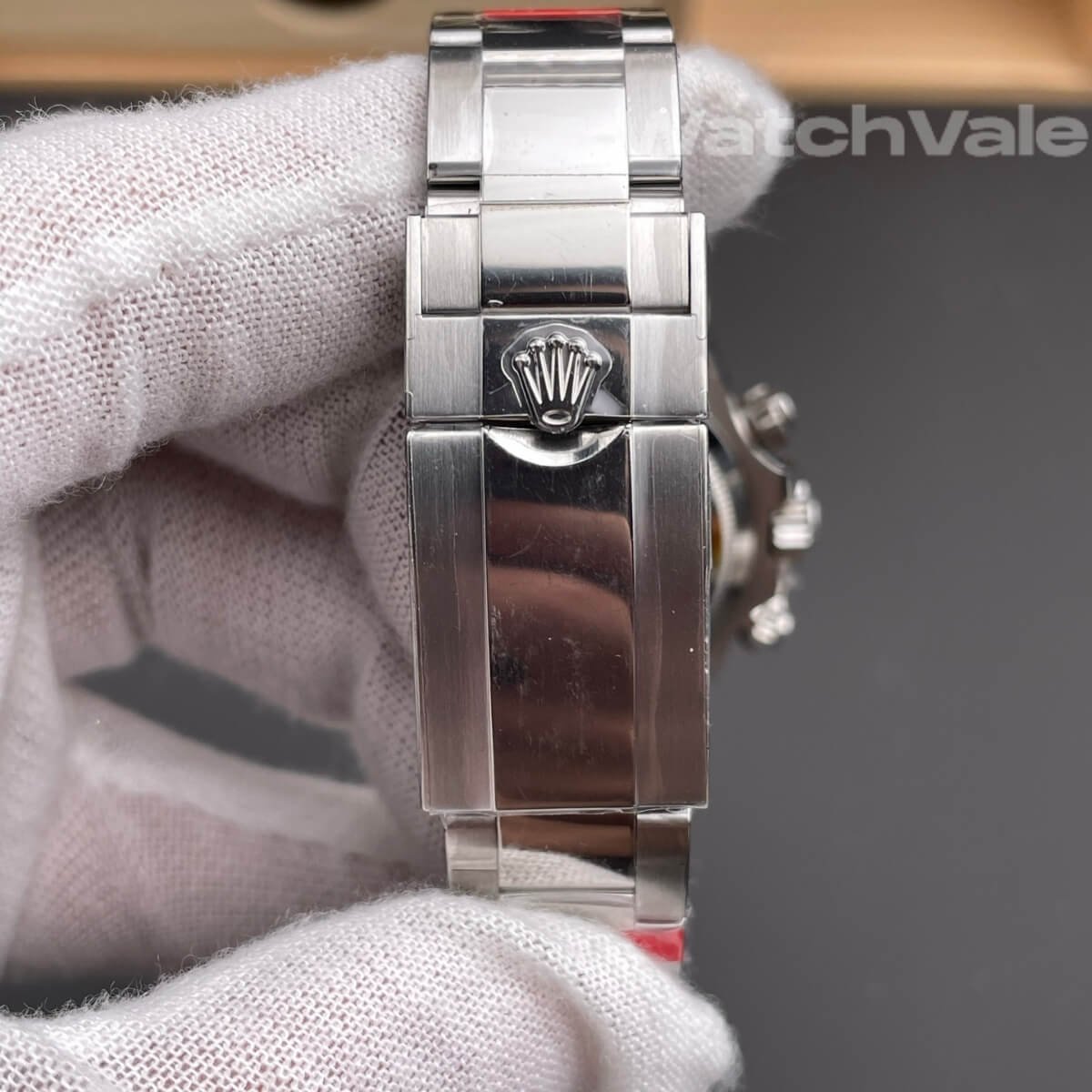Rolex Daytona black steel dial sub-dials replica watch