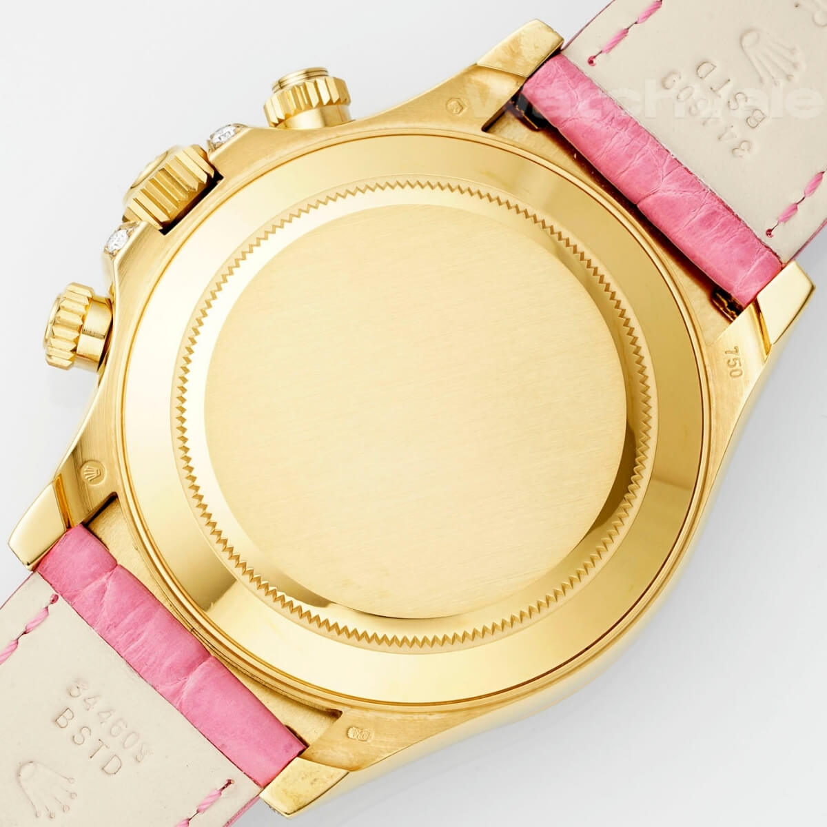 Rolex Daytona 126538TRO yellow gold bezel side view replica