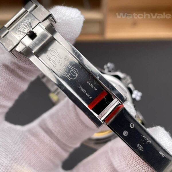 Rolex Daytona 126509 replica caseback and movement view