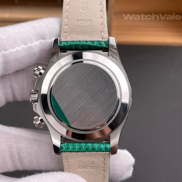 Rolex Daytona Beach 116519 chrysoprase replica packaging and box presentation