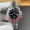 Rolex GMT-Master II 126710BLRO black dial close-up replica watch