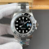 Rolex GMT-Master II 126710GRNR black dial close-up replica watch