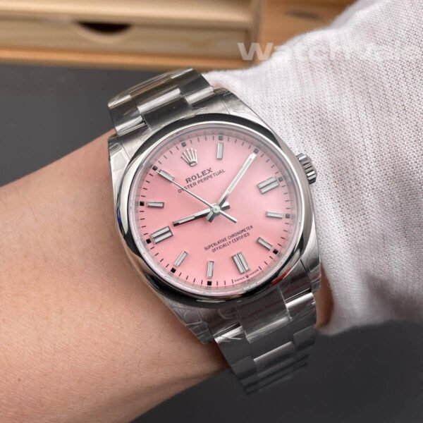 Rolex Oyster Perpetual 126000 Oystersteel replica watch back view