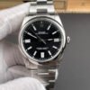 Rolex Oyster Perpetual 124300 black dial close-up replica watch