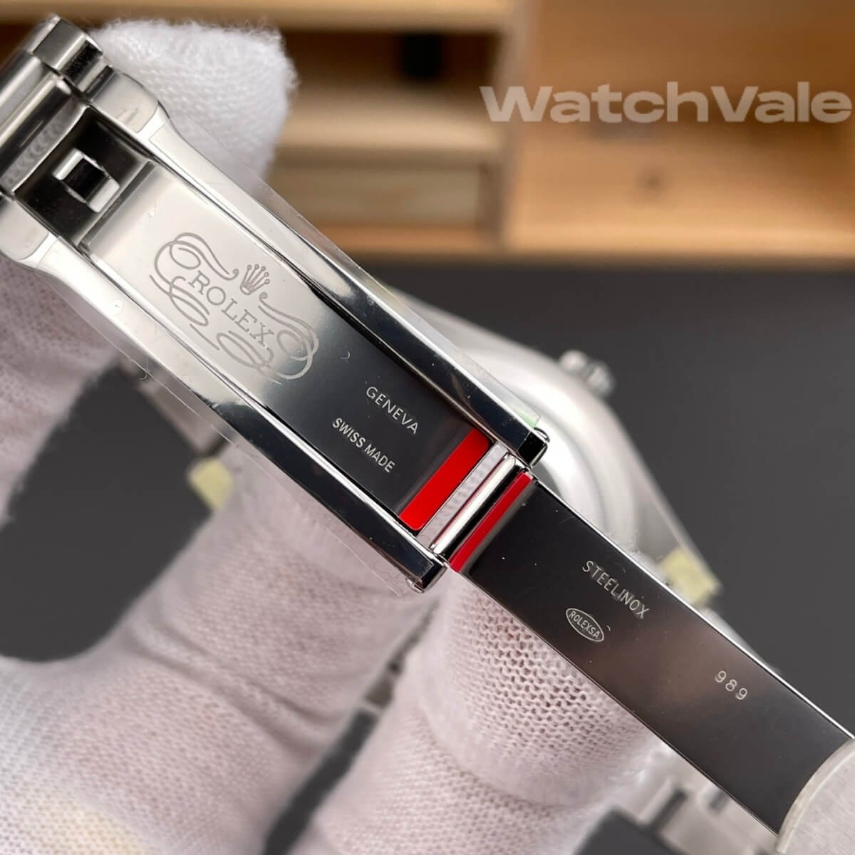 Rolex Oyster Perpetual 41 124300 Oyster bracelet detail replica