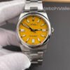 Rolex Oyster Perpetual 41 124300 yellow dial super clone replica