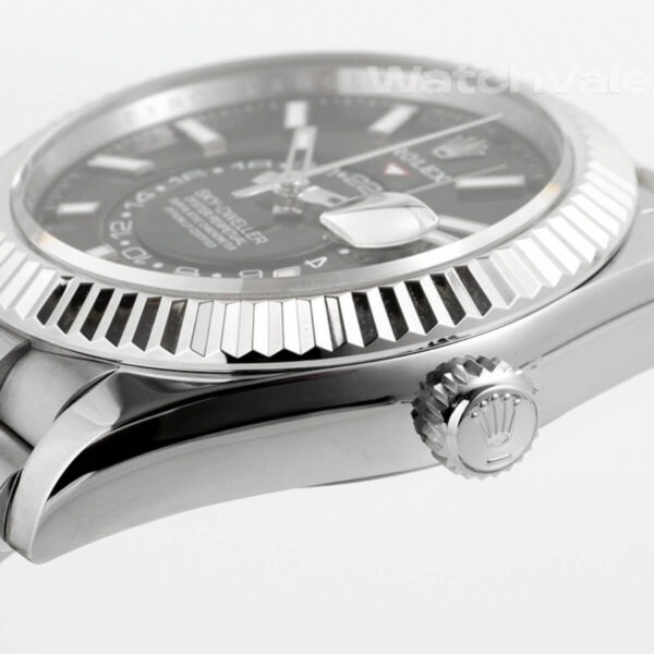 Rolex Sky-Dweller 336934 Ring Command bezel side view replica