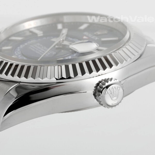 Rolex Sky-Dweller 336934 Ring Command bezel side view replica