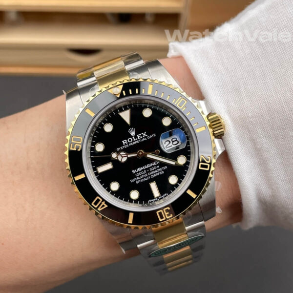 Rolex Submariner 126613LN two-tone replica watch back view