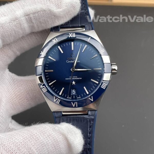 Omega Constellation 41mm 131.33.41.21.03.001 blue dial super clone replica
