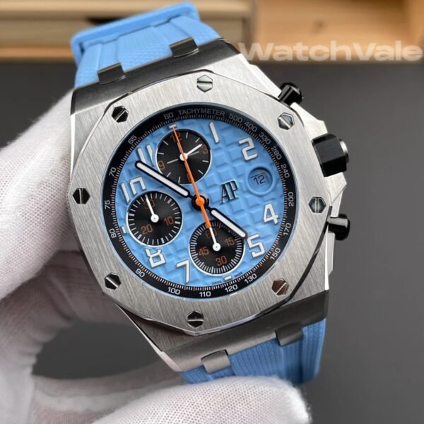 Audemars Piguet Royal Oak Offshore Chronograph 26470ST blue dial best replica