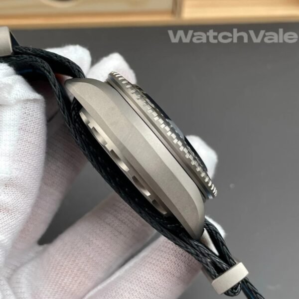 Omega Seamaster Planet Ocean Ultra Deep 45.5mm NATO strap replica on wrist