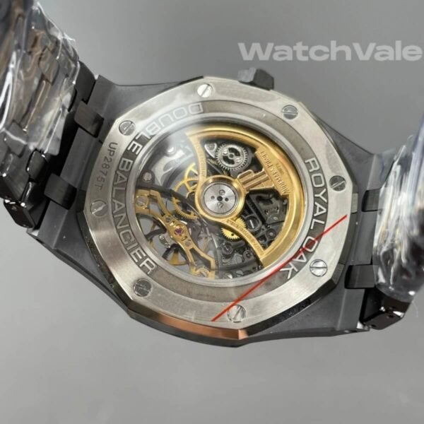 Audemars Piguet Royal Oak Flying Tourbillon 41mm stainless steel bracelet replica on wrist