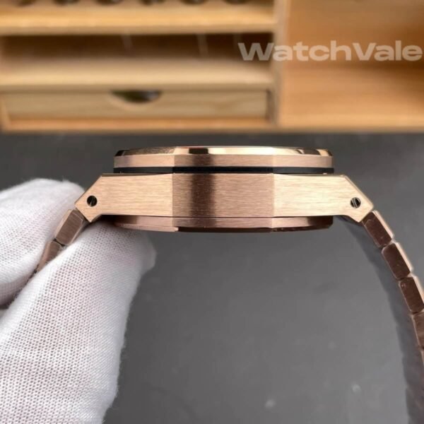 Slate grey skeleton dial rose gold Audemars Piguet Royal Oak Tourbillon replica watch
