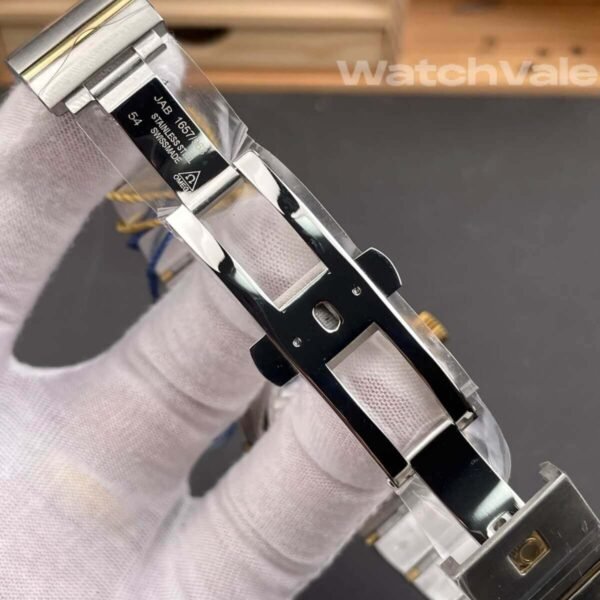 Omega Constellation steel yellow gold bracelet detail replica