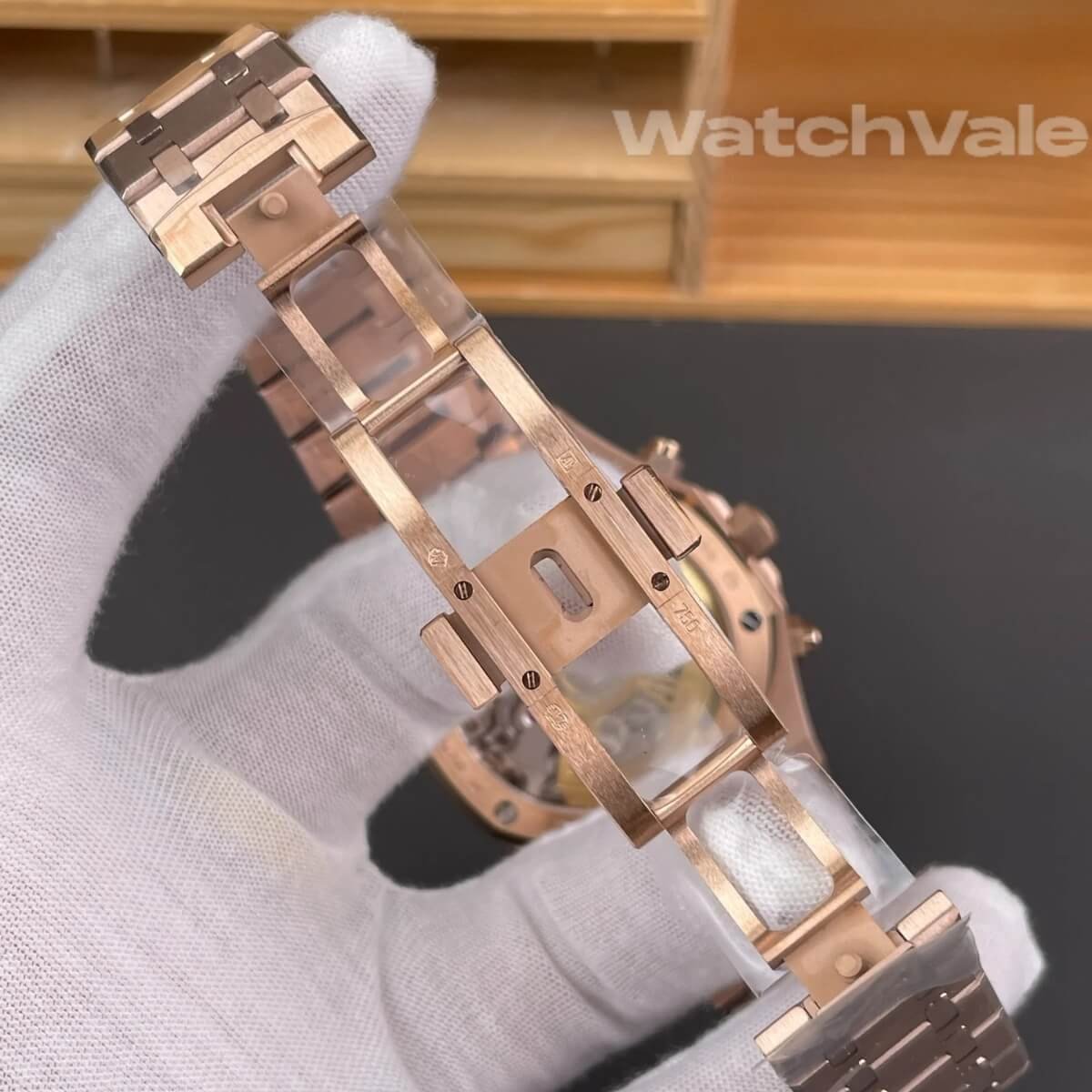 Audemars Piguet Royal Oak Chronograph 26320OR.OO.1220OR.01 case side view replica