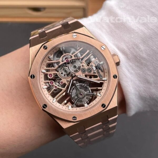 Audemars Piguet Royal Oak Tourbillon 26518OR.OO.1220OR.01 replica watch back view