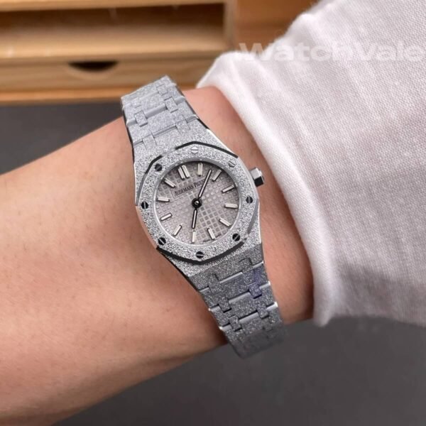 Audemars Piguet Royal Oak Mini 67630BC.GG.1312BC.01 replica watch back view
