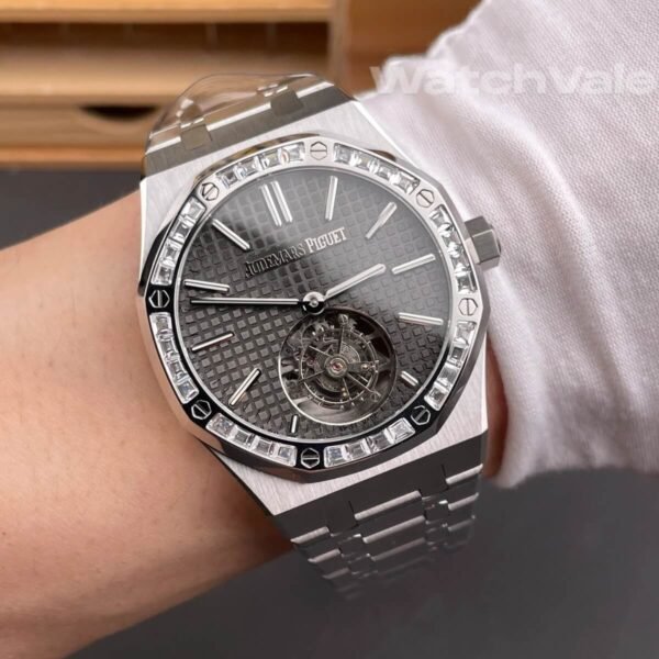 Audemars Piguet Royal Oak Flying Tourbillon 26730BC.ZZ.1320BC.01 replica watch back view