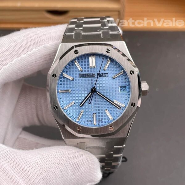 Audemars Piguet Royal Oak white gold hour markers replica watch