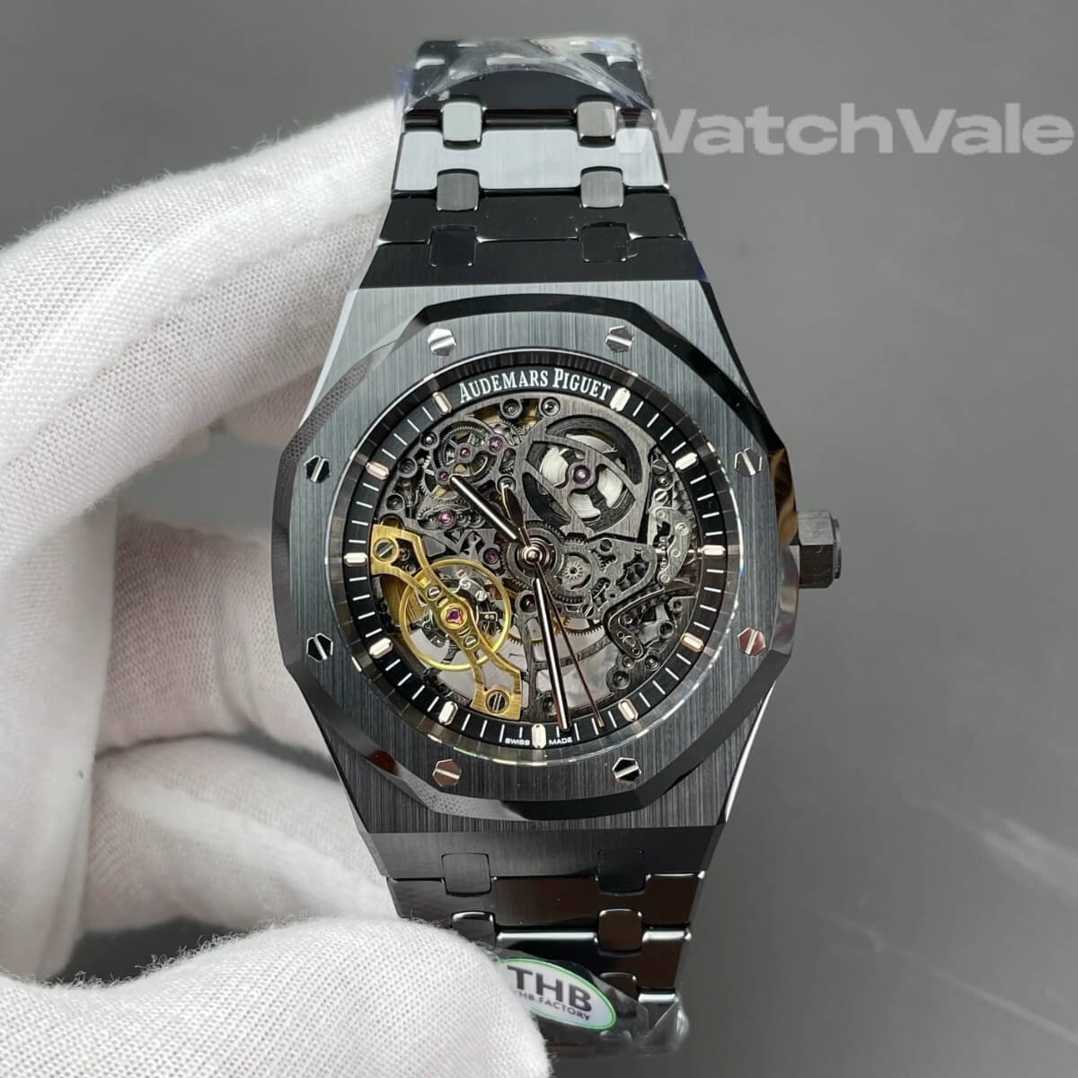 Audemars Piguet Royal Oak Flying Tourbillon 26735ST.OO.1320ST.01 replica watch back view