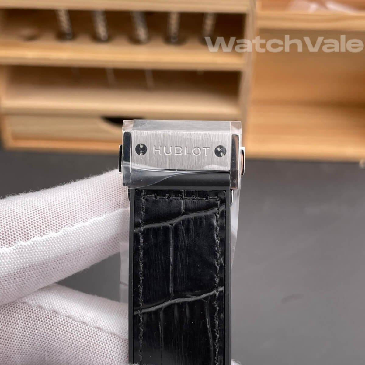 Hublot Classic Fusion Racing Grey Titanium full view 45mm grey replica