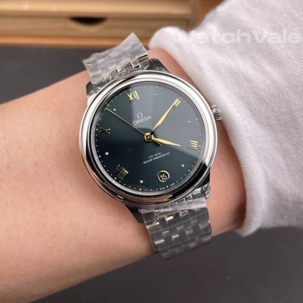 Omega De Ville Prestige 434.10.40.20.10.001 replica watch back view